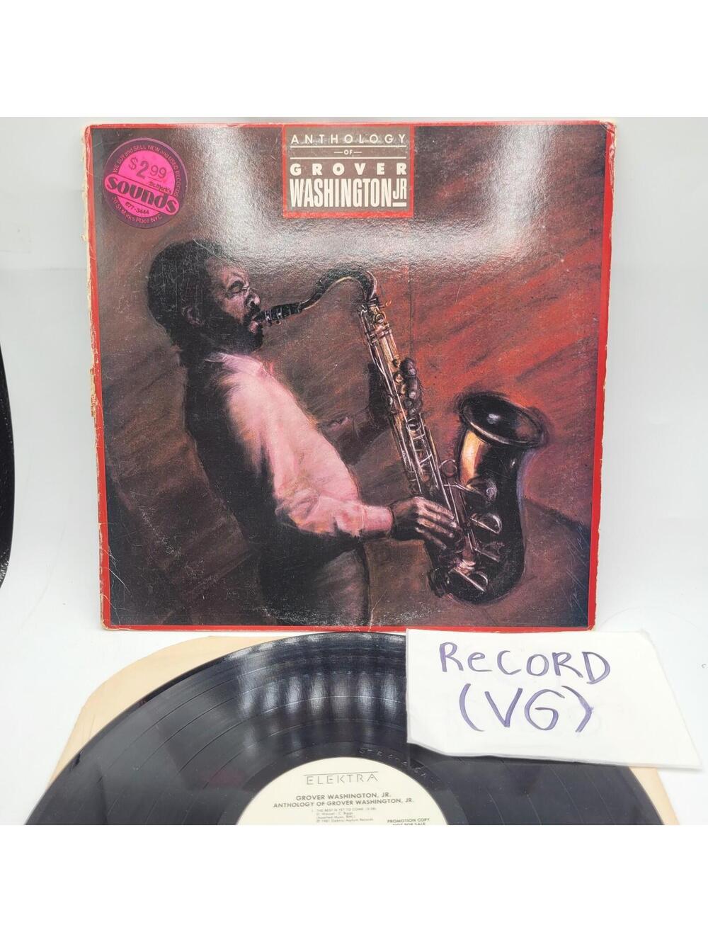 Anthology Of Grover Washington Jr. Vinyl LP Smooth Jazz Funk Soul Album VG